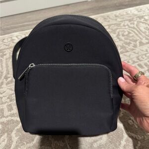 lululemon athletica Black Backpack